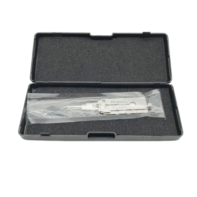 Lishi HYN14R/HY15 2 в 1 Автомобильный Дверной замок выбрать декодер разблокировка инструмент