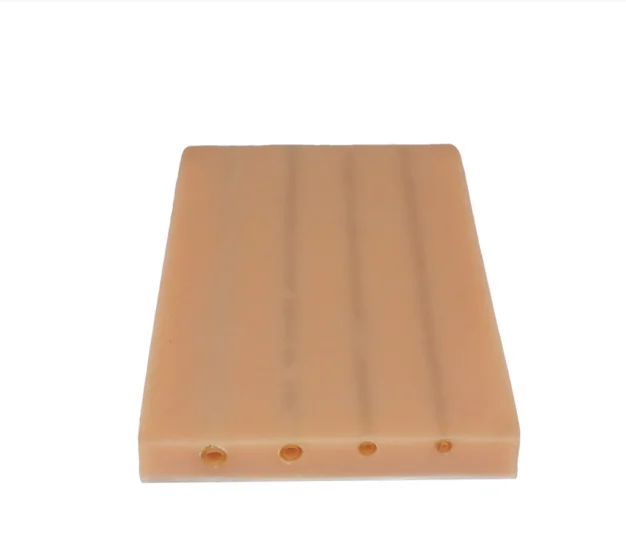 Blood Return Effect Injection Training Pad Model suture practice kit 4 Veins Imbedded & 3 Skin Layers