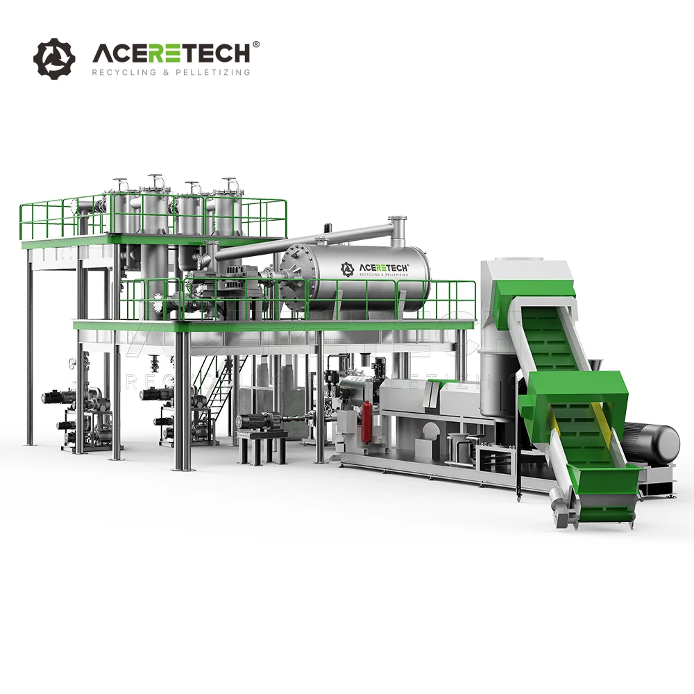LSP Production Equipment Polyethylene Pe Recycling Plastic Pellet Extruder Granulating Machine