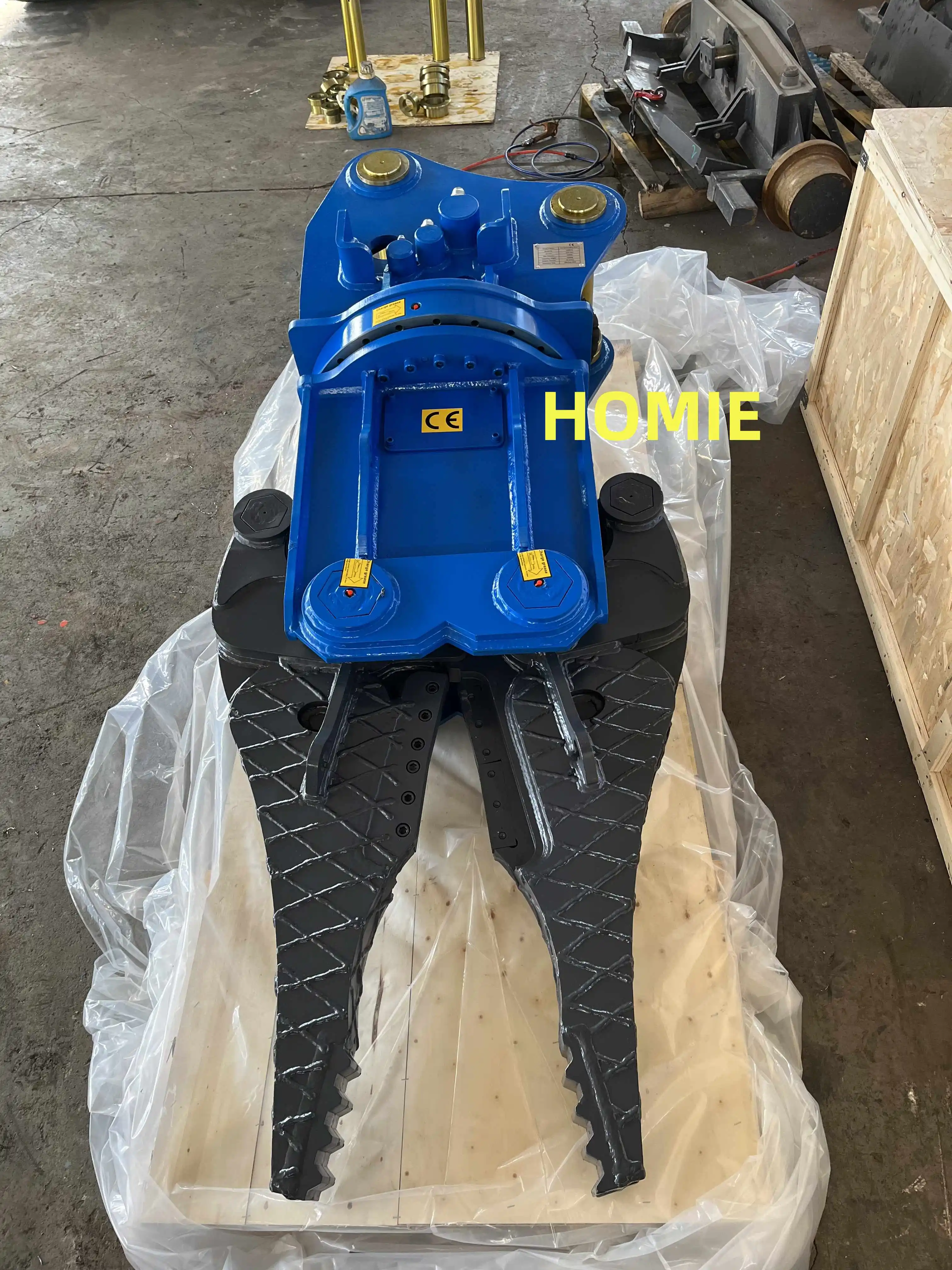 2024 Powerful Car Scrapping Shears, High-Quality Car Demolition Shear for 14ton Excavator