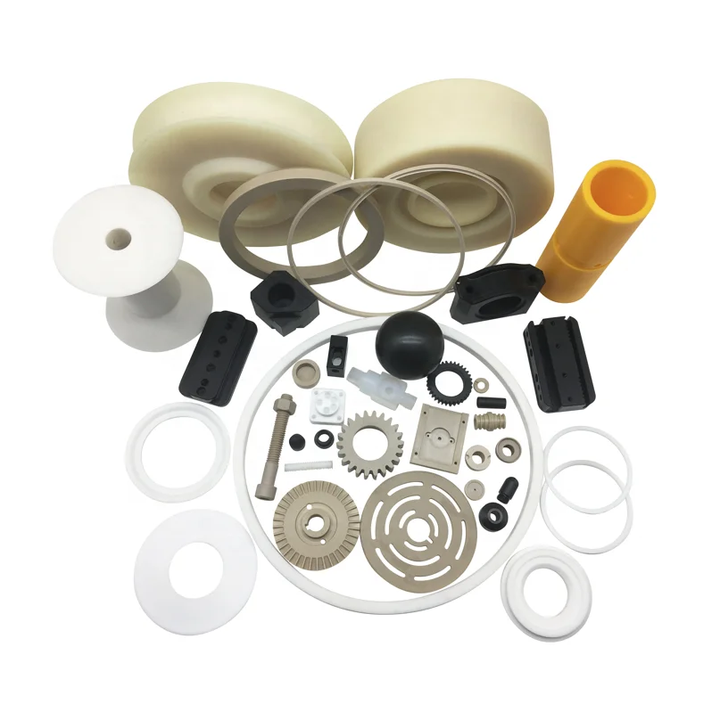 High Precision PEEK PPS Nylon POM UHMWPE Plastic CNC Machining Part