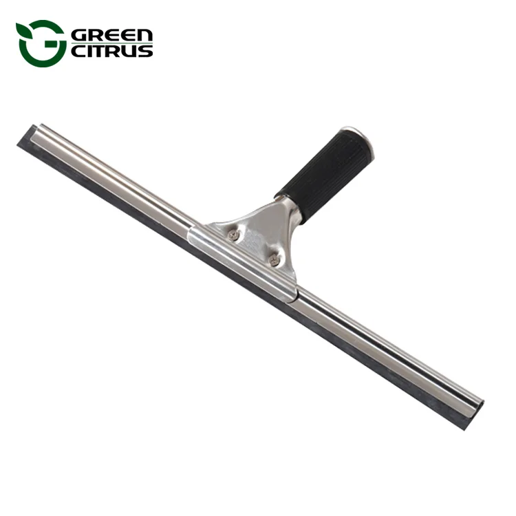 Rubber Washer Extendable Window Scrubber Squeegee with Telescopic Handle