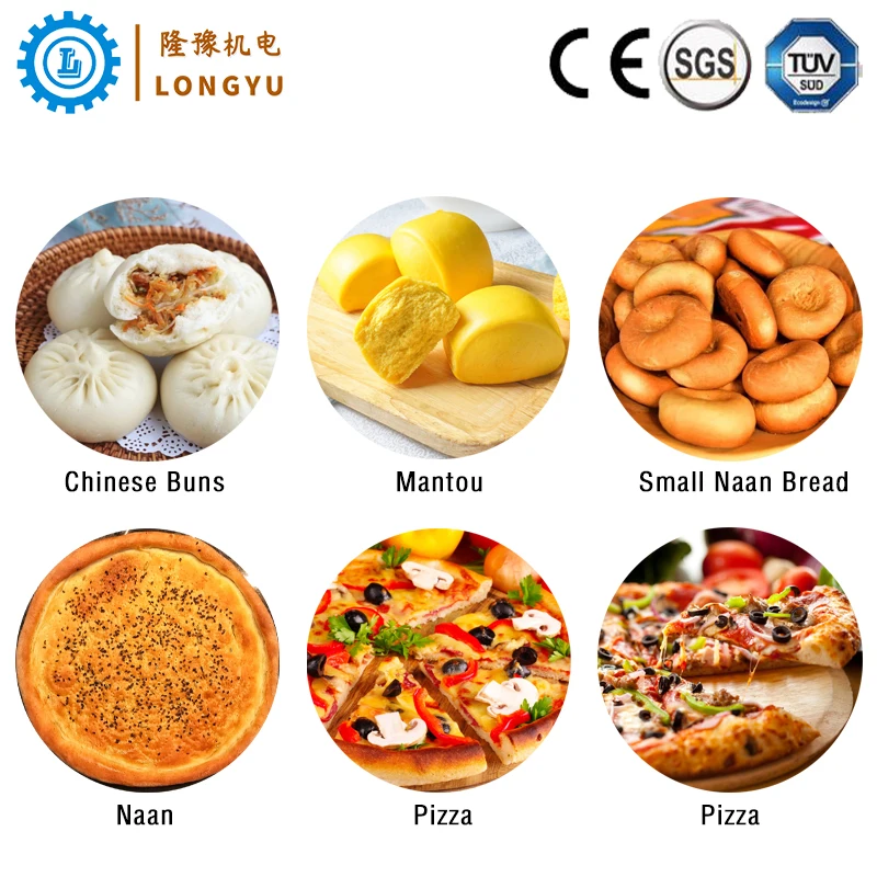 Fully Automatic Stuffed Bread Making Maker Baking Machine Production