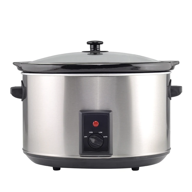 2021 Highest Rated 8 QT Best Slow Cooker for Large Family Programmable Top Ten Ceramic Insert