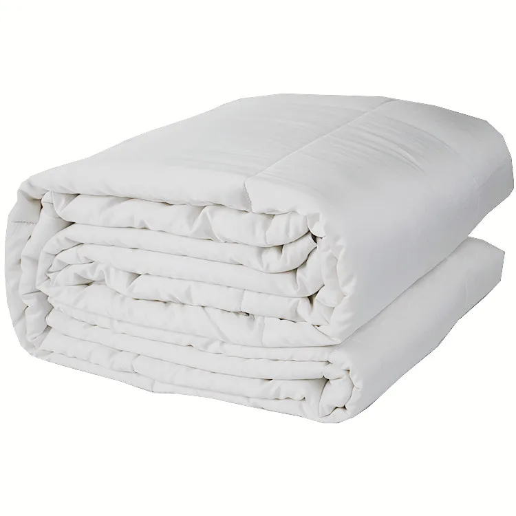 High Quality Organic Bamboo Duvet Cover Alternative Down Filled Hypoallergenic Lightweight Cooling Blanket Comforter
