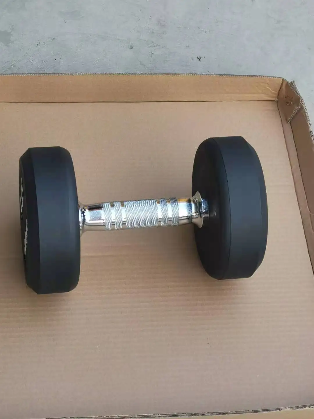 Commercial Best Urethane dumbbell set custom logo  pu dumbbells  for Gym