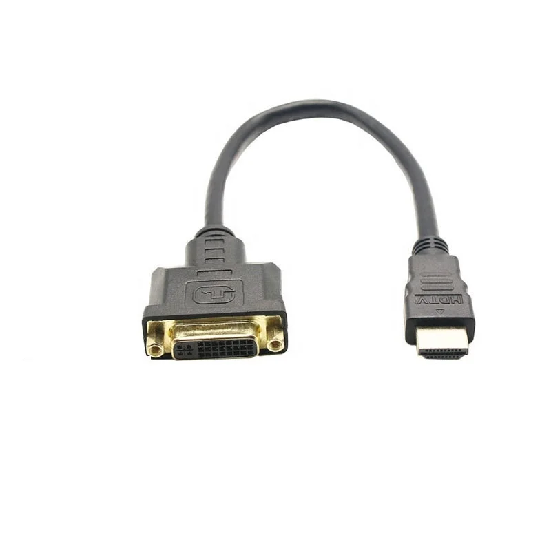 OEM-кабель с переходником от 0,3 м до 5 м 1080P HDMI к DVI штекер к гнезду для монитора