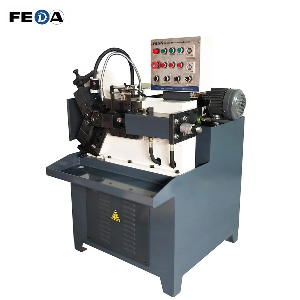 FEDA FD-30A automatic nail and screw making machines knurling machine eccentric screw pins machine