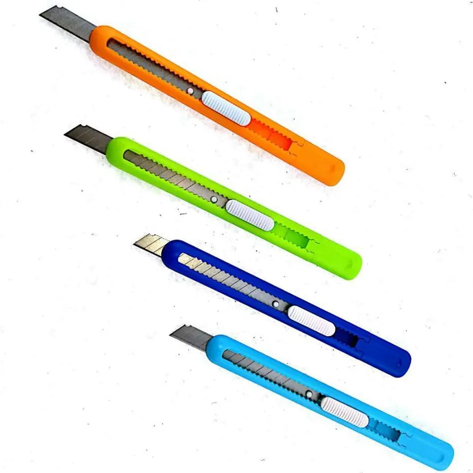 
mini canivete straight simple item 9mm mini pocket knife neoprene cutter 