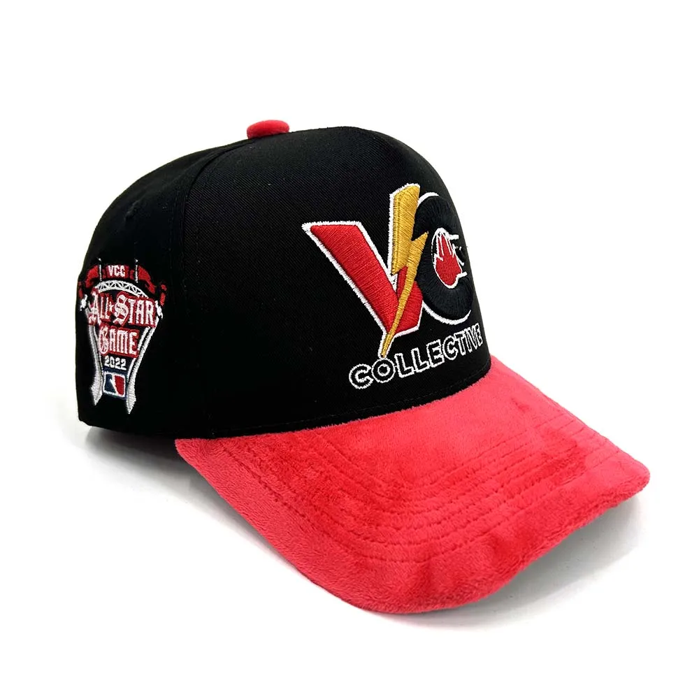Wholesale Unisex Cotton 3D Embroidery Logo Baseball Cap Hat Custom Gorras ODM OEM Supplier Sports Velvet Baseball Cap