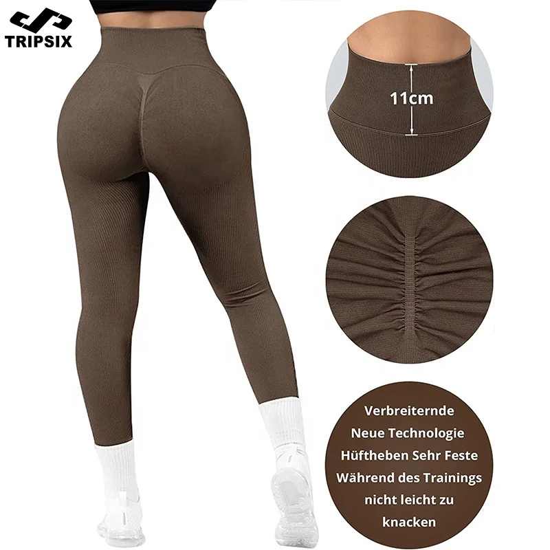 No Limits Bodybuilding Seamless Gym Wear Pants Women Custom Logo Sportswear Custom Design Fitness & Yoga Wear Nylon Spandex