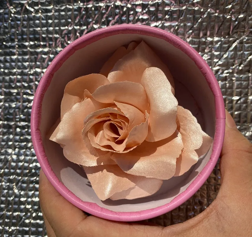 Make Your Own Long Lasting Brighten Cheek Highlighter Blusher Glitter Petals Flowers 3D Rose Blush