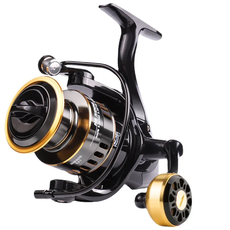 Horizon 12BB Metal Fishing Spool HE Carp Fishing Reels Tackle de Pesca Carretilha Spinning Fishing Reel