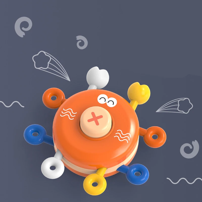 New Design Baby early educational activity cube with BB sound finger exercise push pull finger game toy