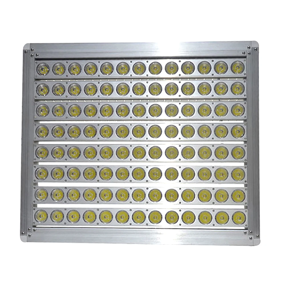 Temporary Construction Lighting 1000w Led Flood Lamp Aluminum IP67 Uv 6in1 Led Flat Par Light Price with Flight Case Meanwell 85