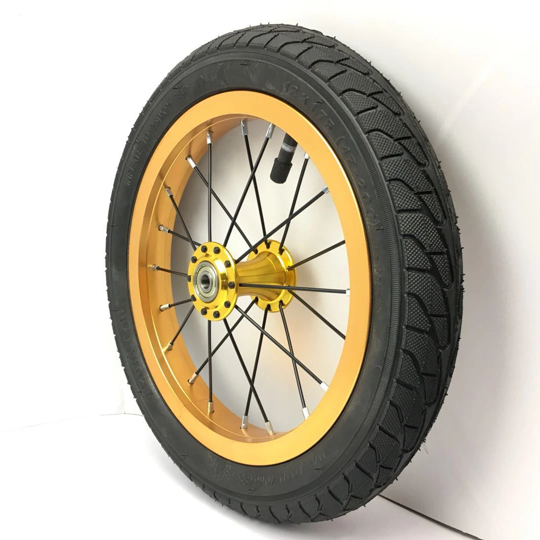 12 inch series pneumatic rubber kids bike tires inflatable bicycle wheel