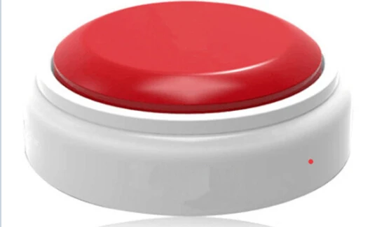 CE EN71 Voice Recording Button Easy Button Record 30 Seconds Talking Message Funny Office Gift prerecorded sound button battery