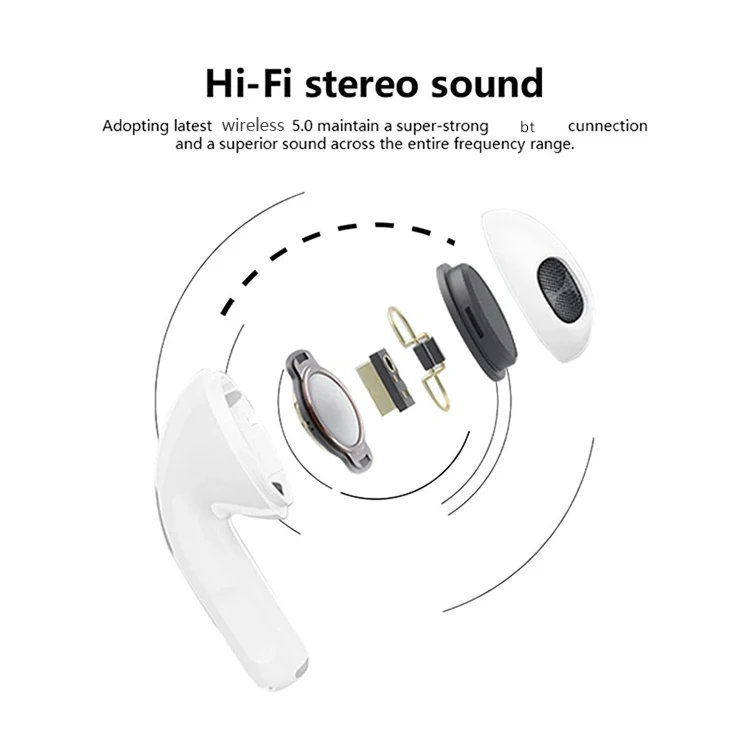 Pro6 Bluetooth Headset Pro 6 Tws Earbuds Earphone Wireless Auriculares Headphones Earphones Headphone Gaming