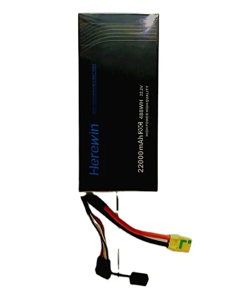 Herewin 16000mah 22.2V  6S 20C drone lipo battery manufacturer