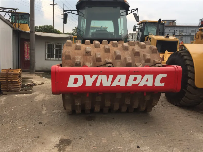 Used second hand Construction Machinery vibratory compactor road roller dynapac ca302d road roller machinery with good condition