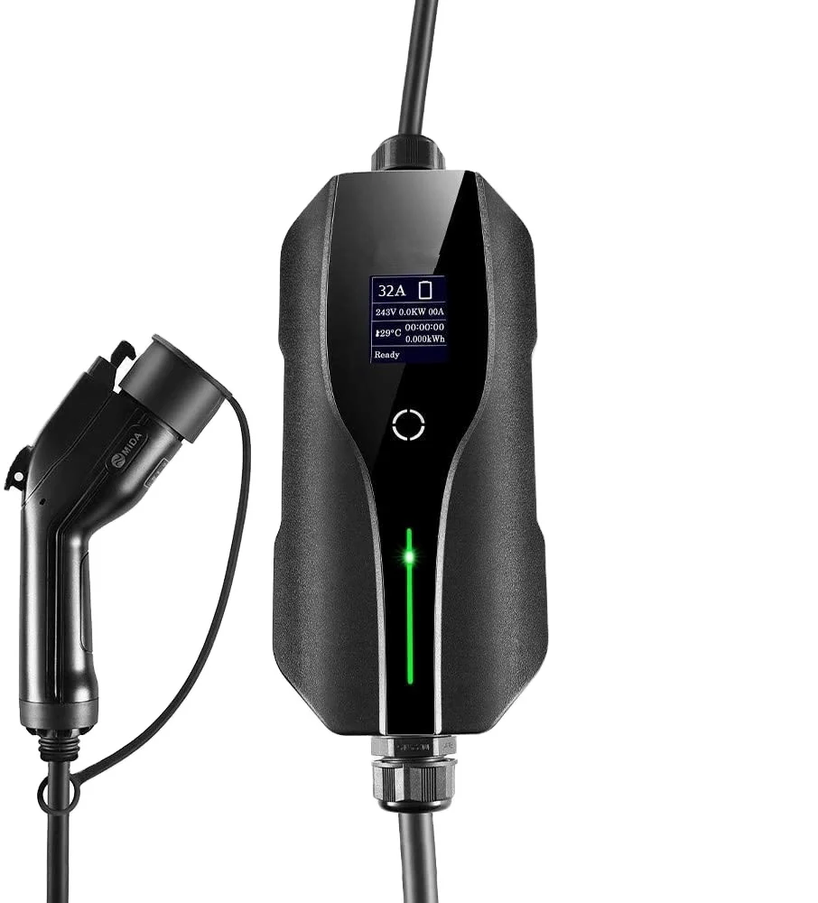 
32A тип 1 J1772 с разъемом Nema 6-50, американское портативное зарядное устройство для электромобилей 