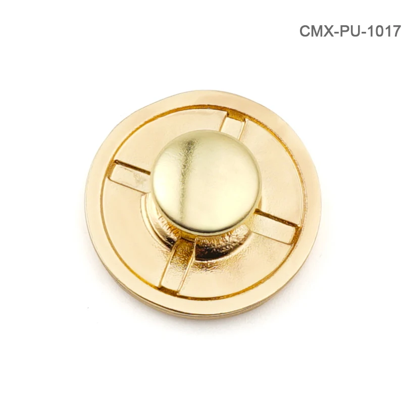 Bag Accessories Metal Logo Design Custom Brand Name Logo Metal Label Tag Small Metal Logo for Handbag Round