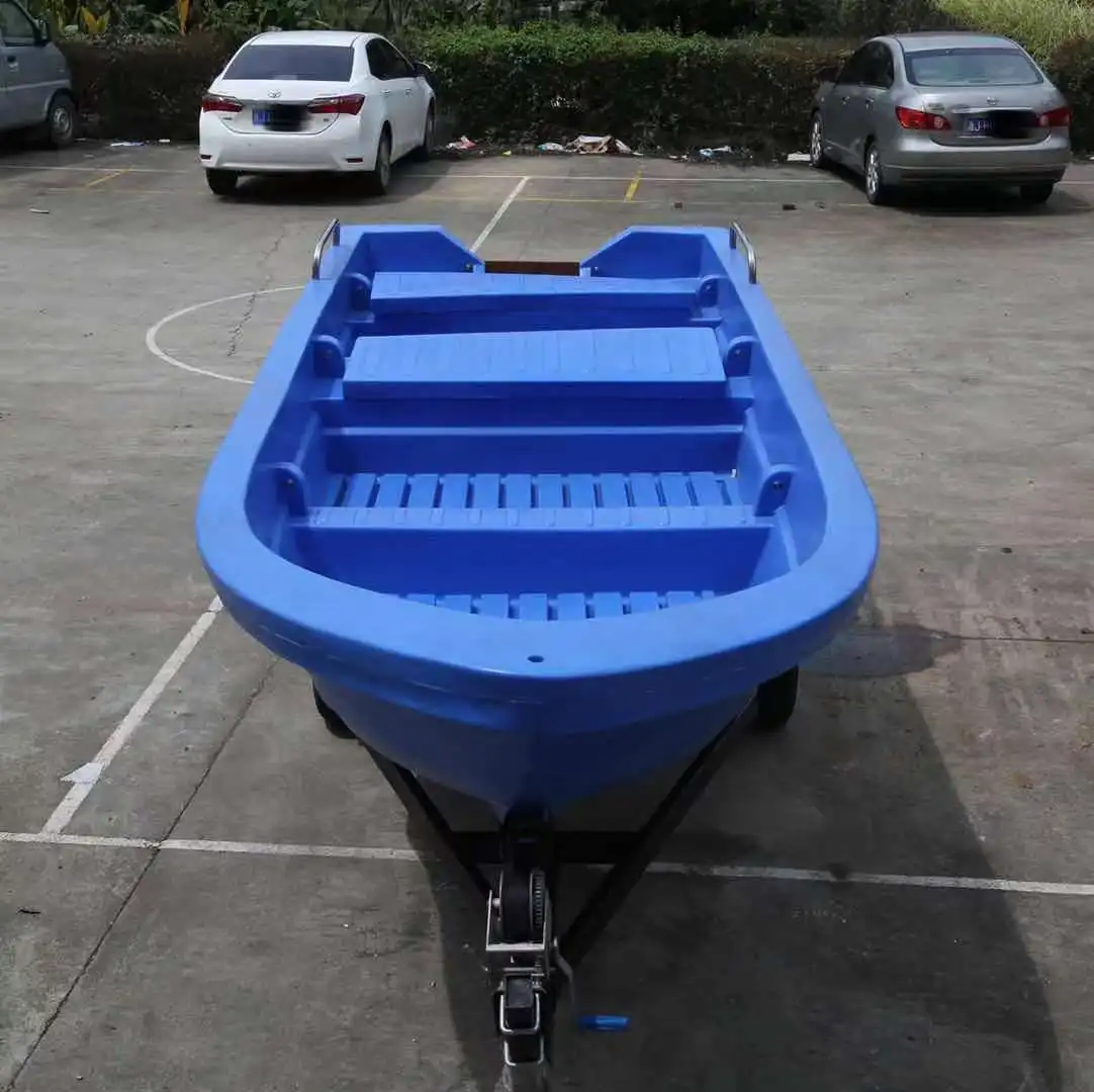 Китай твердый 5 3 М 6 м высокой плотности ПЭ пластиковая рыбацкая лодка с Ce высокого качества