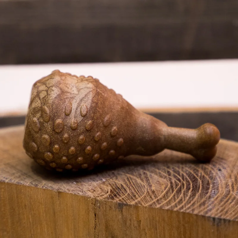 Manufacture Bone Shaped Pet Chew Toys wood Scented wooden Bone Dog Molar Toys