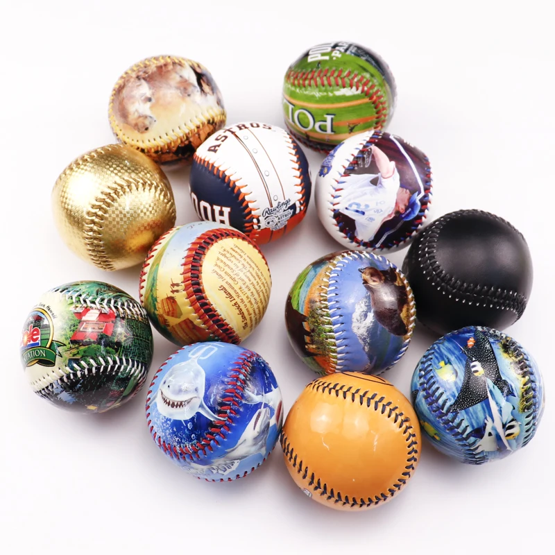Wholesale Customization Baseballs Game Youth Adult Practice PVC Leather Baseball 9 inch With Reasonable Price