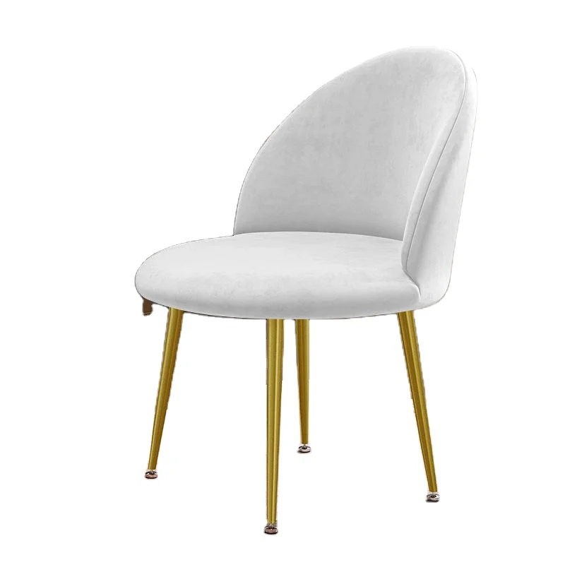 Chair Manufacturing Companies mid century modern Metal leg dining chair Velvet living room chairs