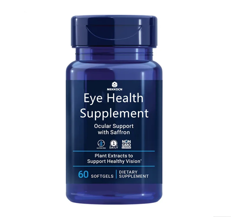 Eye Health Supplement Ocular Support with Saffron & Lutein & Astaxanthin & Zeaxanthin promote visual acuity and eye health