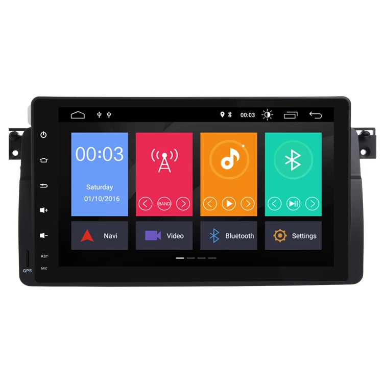 Автомагнитола на Android 10 мультимедийный плеер для BMW E46/ M3/ 318i/ 320i/ 325i/ 330/335 1998-2006 GPS-навигация Авторадио стерео