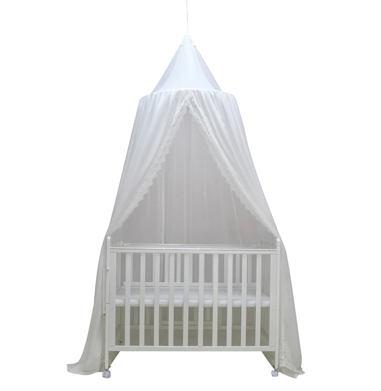 
Factory Direct Wholesale 100% Polyester Luxury Baby Playpen With Canopy 