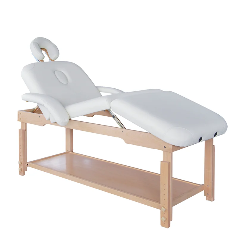 
Lit de massage pliable-wooden Massage Table 