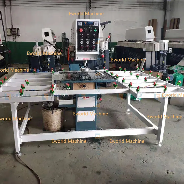Automatic Glass hole making machine with drilling head