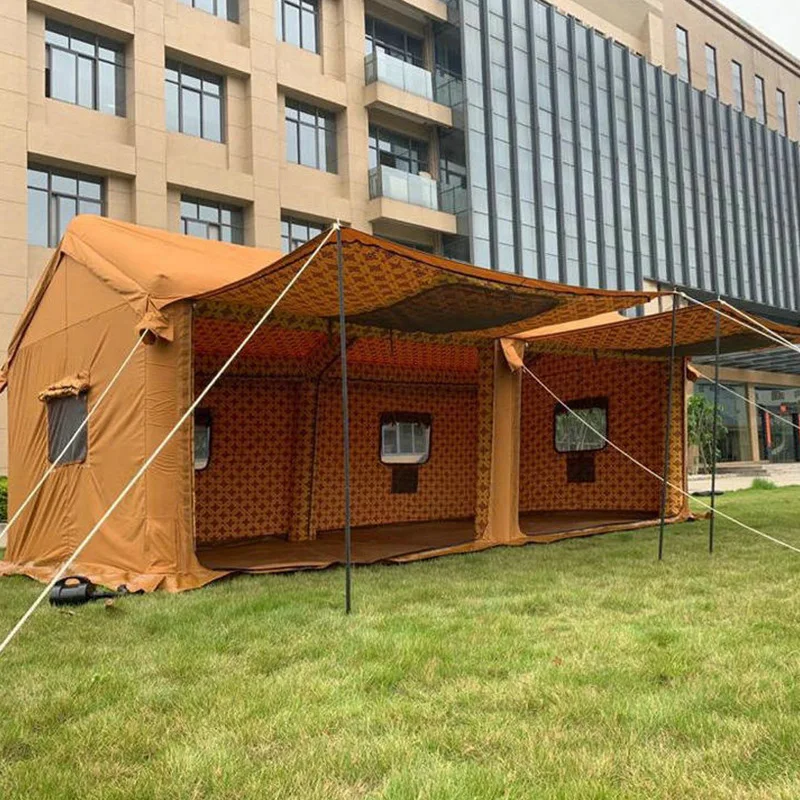 5-20 people Middle East Arab inflatable desert tent outdoor Waterproof air tight travel tent air inflatable camping tent