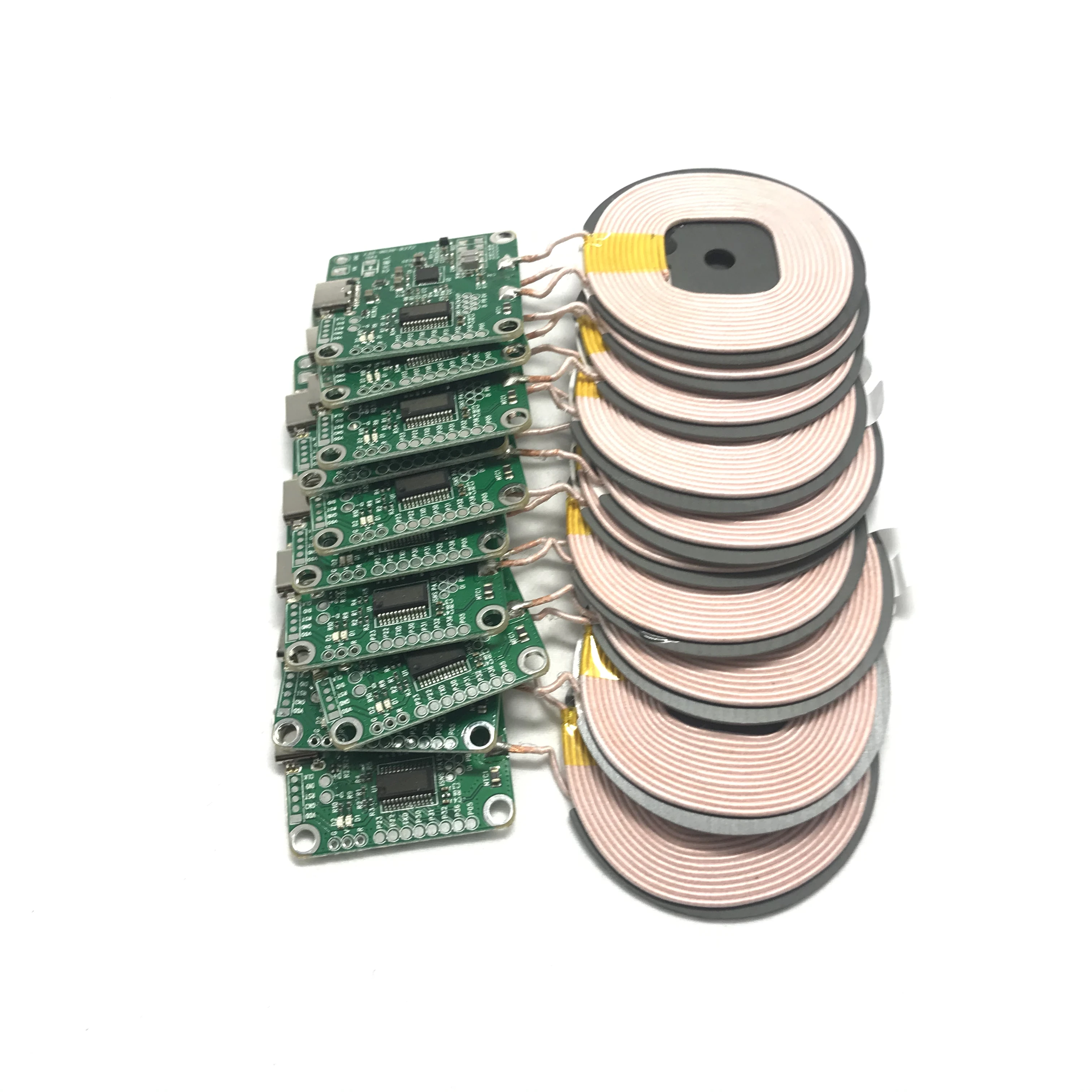 Индивидуальное Беспроводное зарядное устройство Qi 20 Вт, прототип печатной платы, печатная плата, печатная плата с катушкой