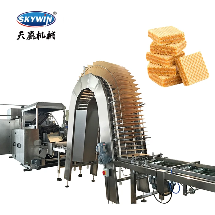 Full Automatic Chocolate Wafer Biscuit Machine Production Line