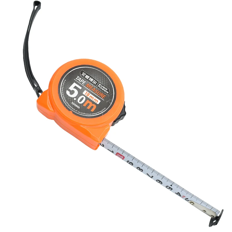 2021 sturdy and small mini 5m tape measure single glue competition fixed steel tape measure