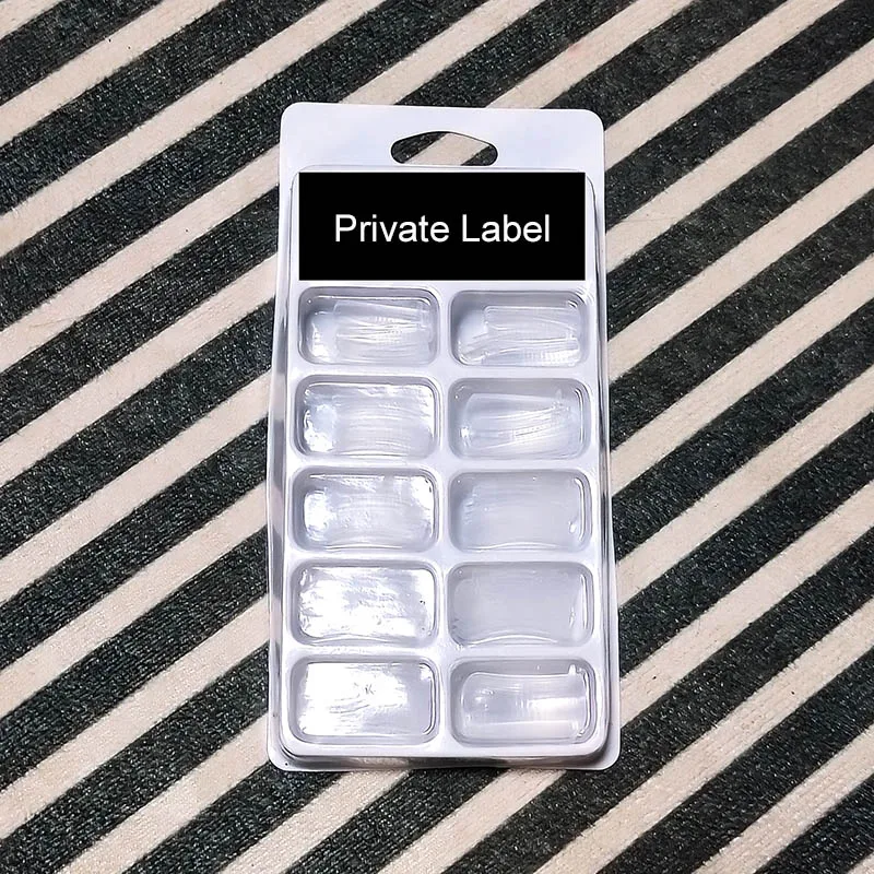 100pcs Quick Building Mold Tips Fingernail Extension Tools UV Poly Gel Nail Builder Mold