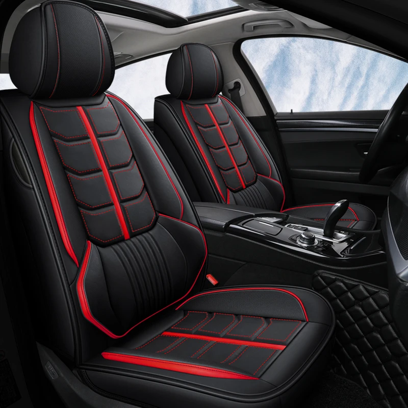 Wholesale Automobile Accessory Luxury Universal Size PVC Leather 3D Car Seat Cover Seat