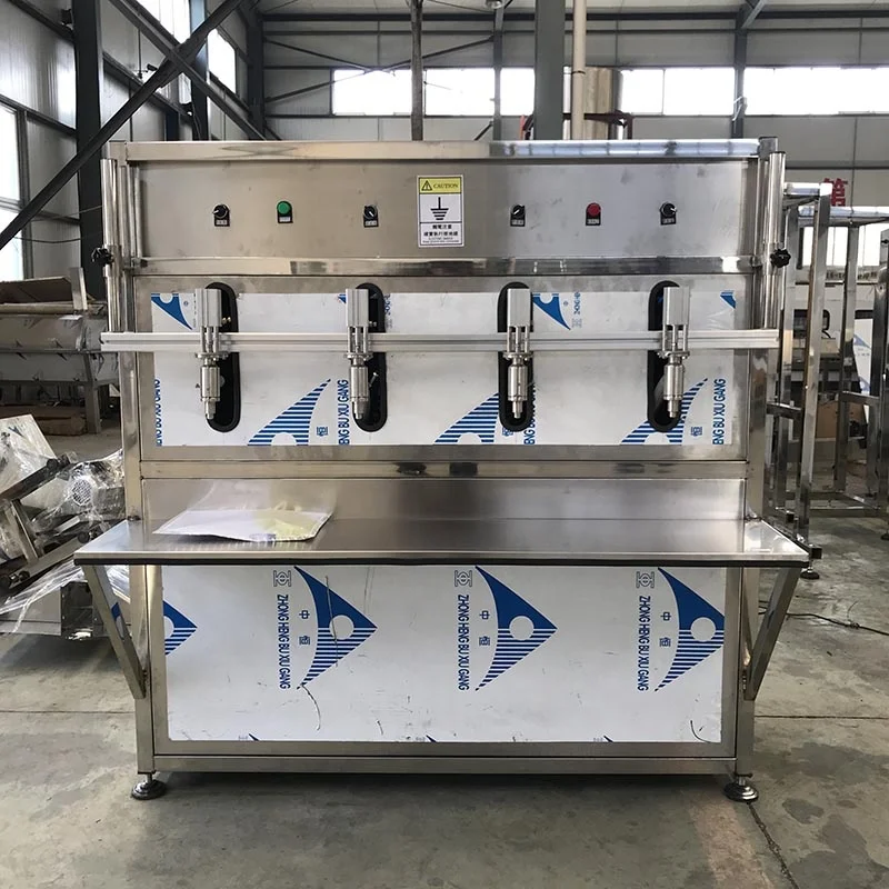 Semi Automatic Manual Desk Top Viscous Liquid Gel Jam Edible Oil Filling Machine