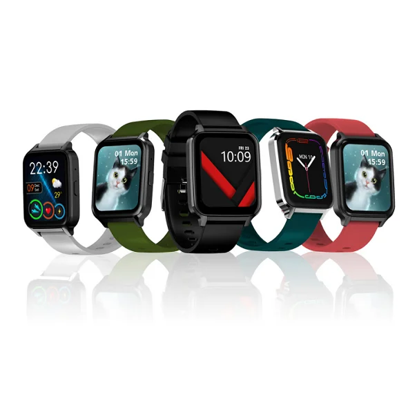 Free Sample High-definition Touch Smart Watch Men Women Activity Tracker Monitor Sports Smartwatch For Android Ios