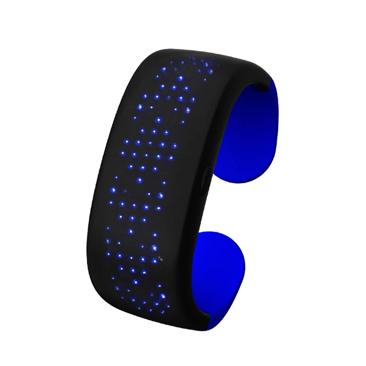 LED Slap Bracelet with Display Screen for Running, Cycling, Walking, Jogging, Party, Bar event party