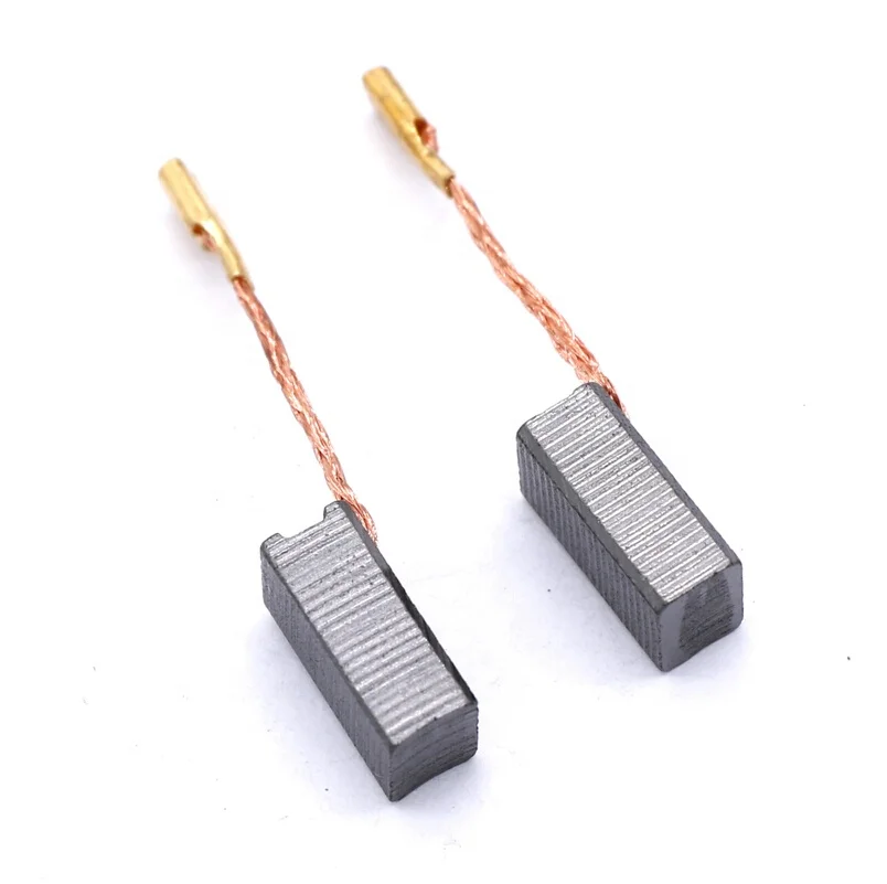 high quality Professional  #604 carbon brush 6x8.5x15 angle grinder power tools parts  free samples