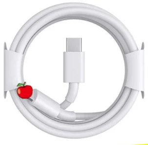 MFi сертифицированный светящийся кабель 12 Вт PD USB C настенное зарядное устройство 6 футов TPE быстродействующий зарядный совместимый с iPhone 14 Pro 13