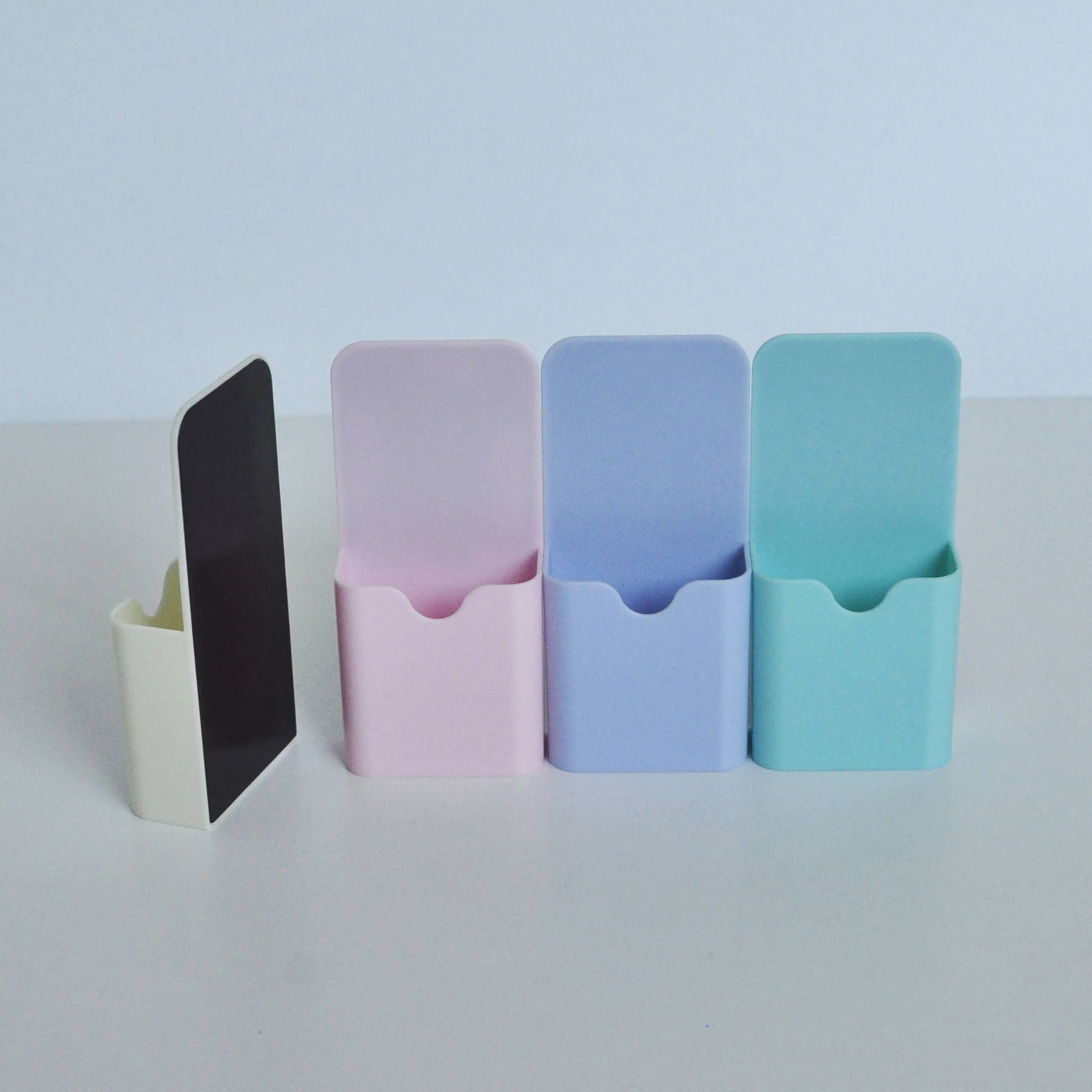 Magnetic Dry Erase Marker Holder, Strong Magnetic Marker Holder with 4 Color, Magnet Pen Holder Pen for Office Supplies