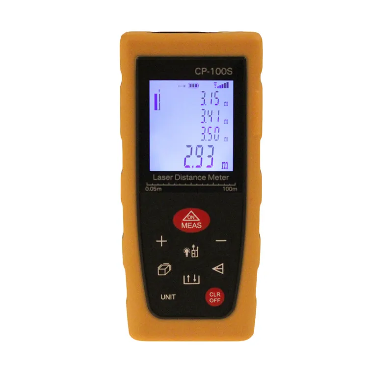 Hand laser distance meter floor area measuring infrared electronic device 100 m