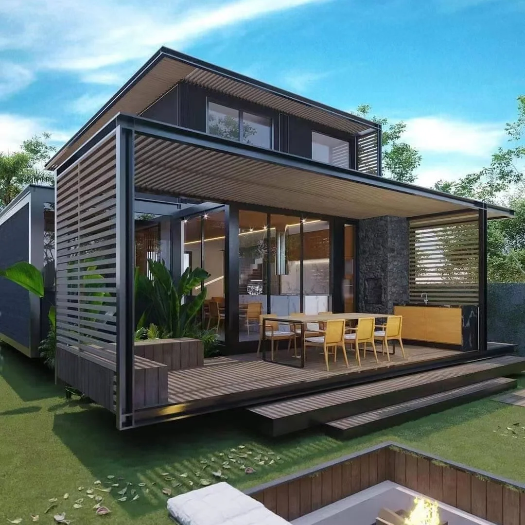 Modern Prefab Residential Homes Prefabricated Home Luxury Container Living House Buildings Cabins Creative Apartment House