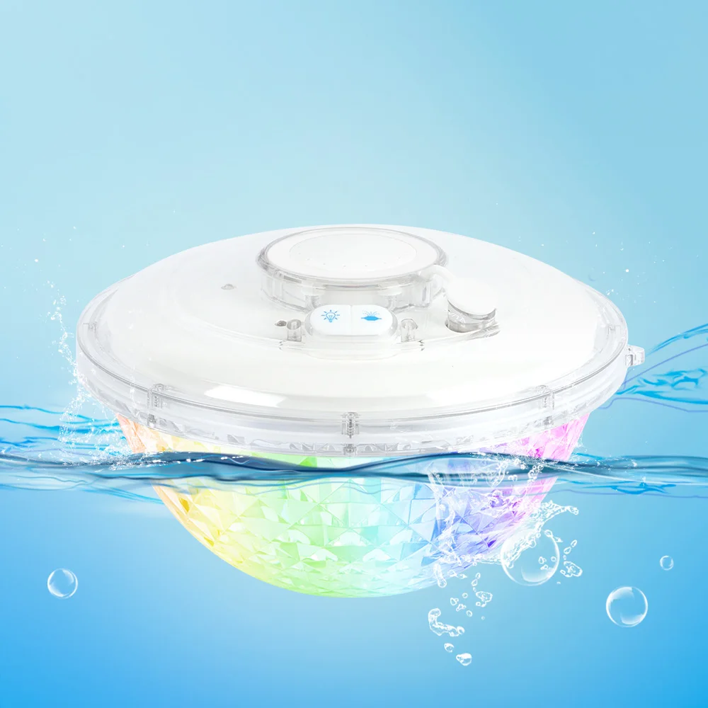 IP68 Waterproof Swimming Pool Garden Outdoor Floating Sphere Bird Cage Mini Water Fountains Indoor